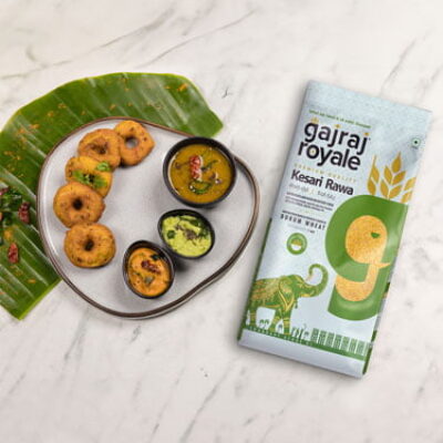 Instant Rawa Medu Wada | Gajraj Royale Kesari Rawa