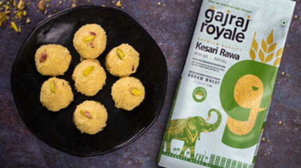 Rawa Ka Laddu | Gajraj Royale Kesari Rawa