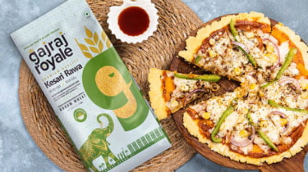 Rawa Pizza | Gajraj Royale Kesari Rawa