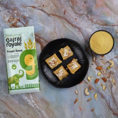 Rawa Milk Cake | Gajraj Royale Kesari Rawa