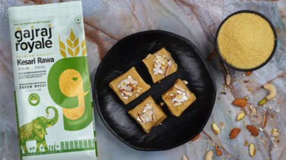 Rawa Milk Cake | Gajraj Royale Kesari Rawa