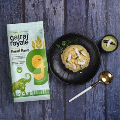 Rawa Ven Pongal | Gajraj Royale Kesari Rawa