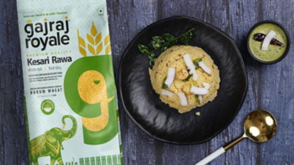 Rawa Ven Pongal | Gajraj Royale Kesari Rawa