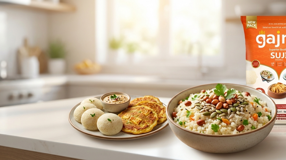 How to Transform Your Gajraj Suji Into High-Protein & High-Fiber Meals